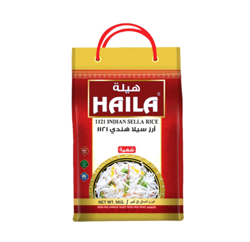 Haila 1121 Indian Sella Rice Parboile