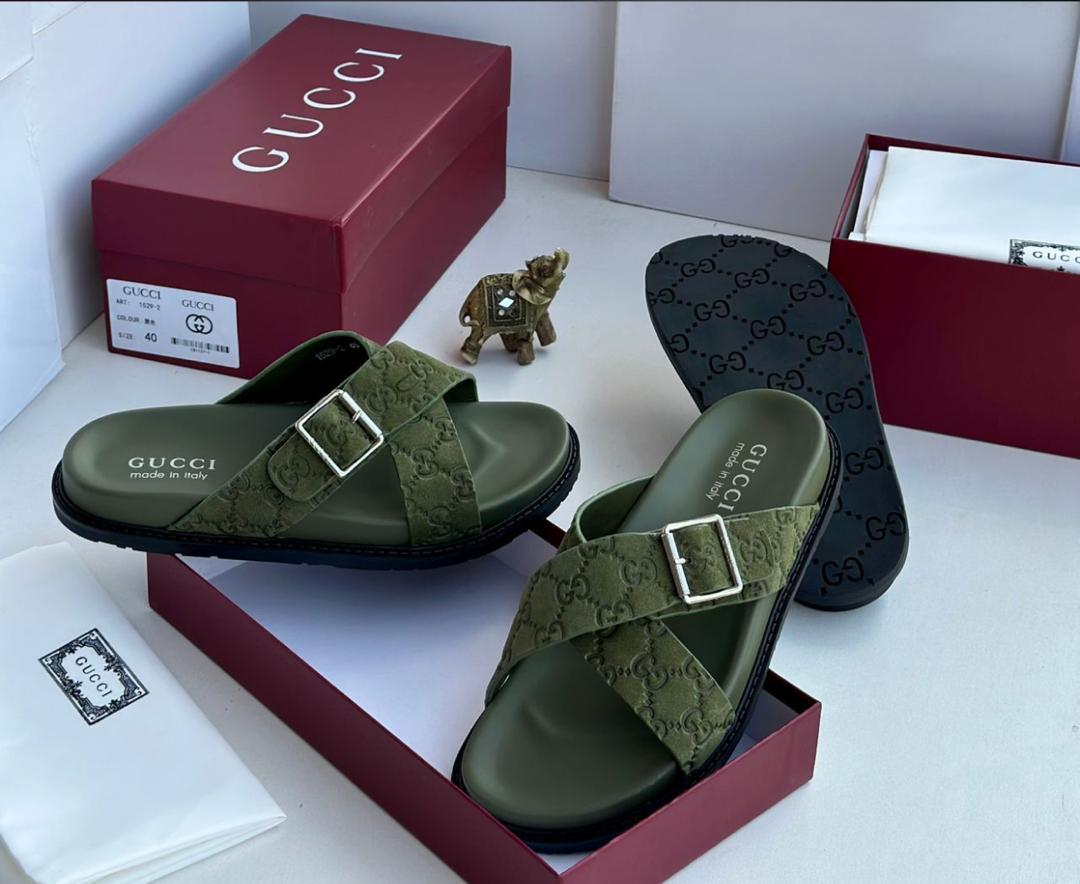 GUCCI  Palm Sandals 
