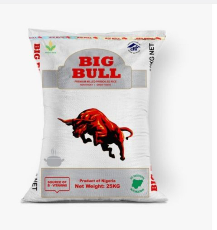 25kg bag of Big Bull Premium Milled P