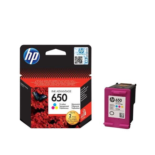 Hp H p 650 Tri-colour Ink Cartridge