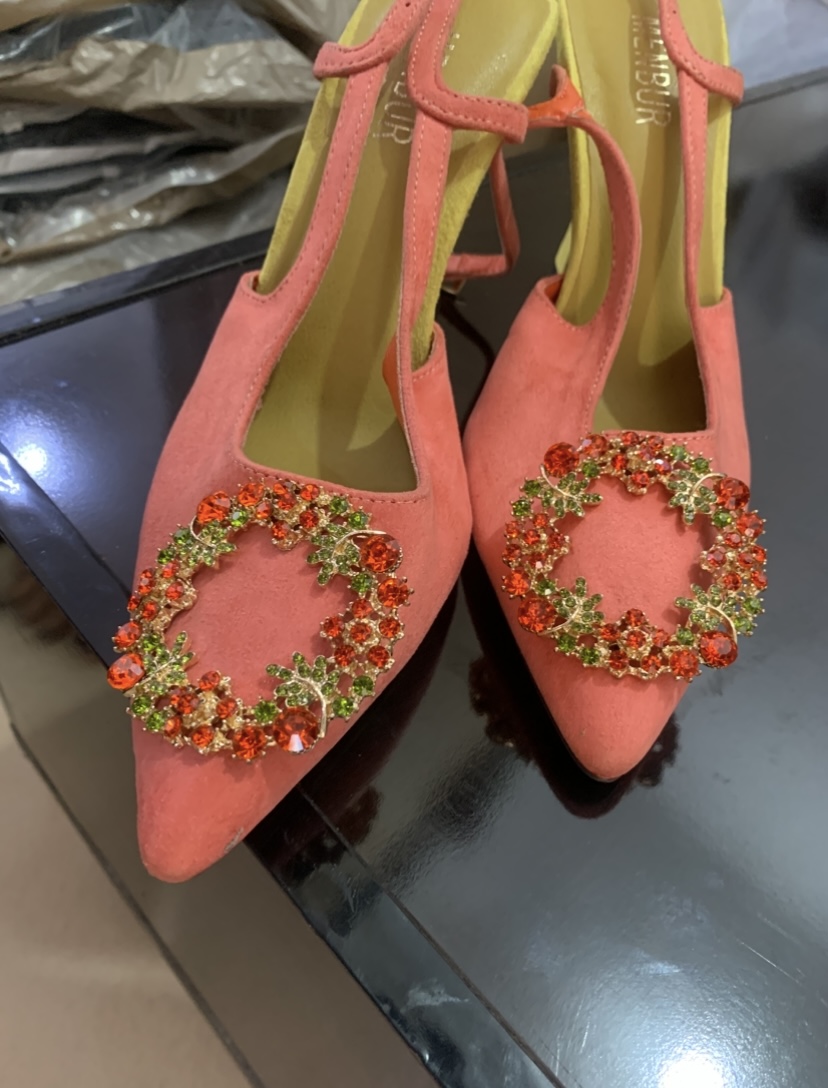 MENBUR Peach Color High Heels  