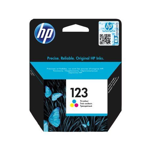 Hp 123 Original Tri-colour Ink Cartri