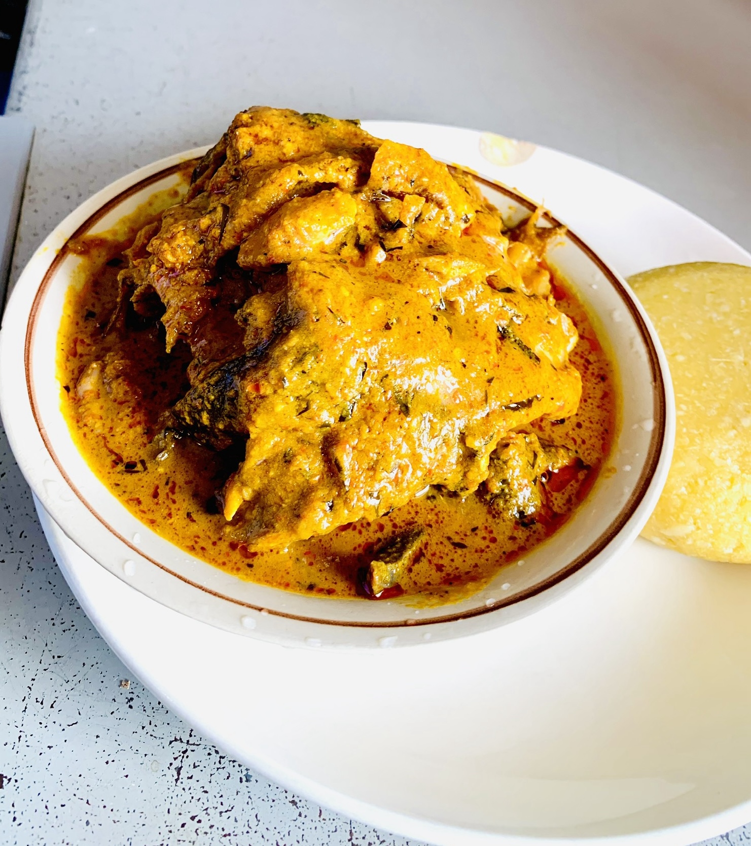 BANGA SOUP WITH CATFISH HEAD