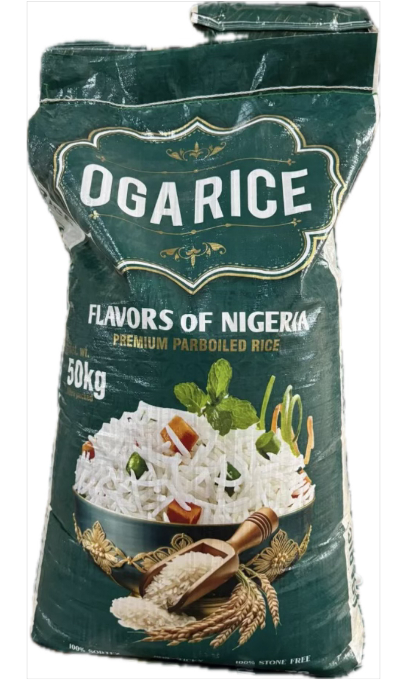 Oga Rice, a premium parboiled Rice 