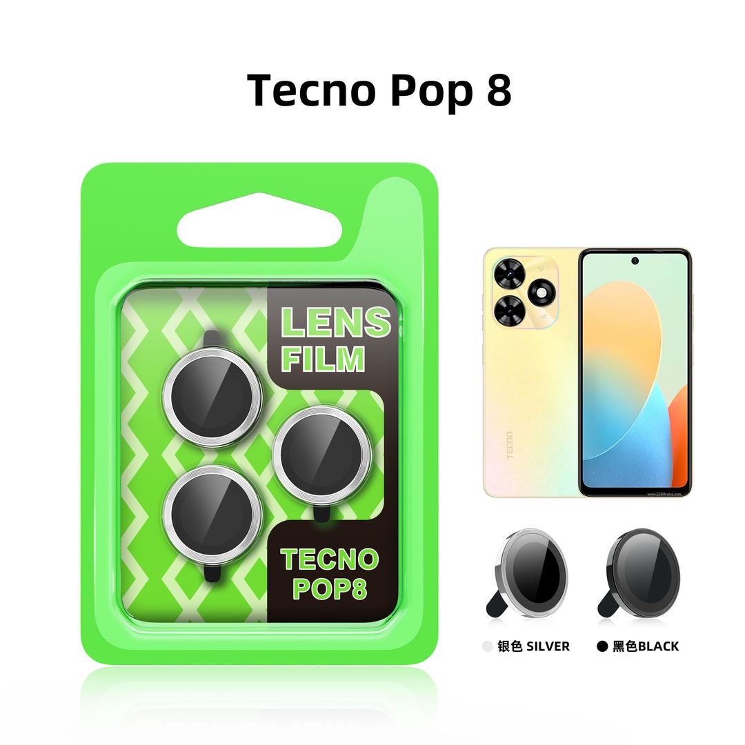 Tecno pop 8 LENS FILM 