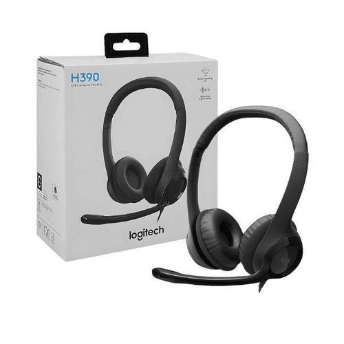 Logitech H390 USB Headset Noise-Cance
