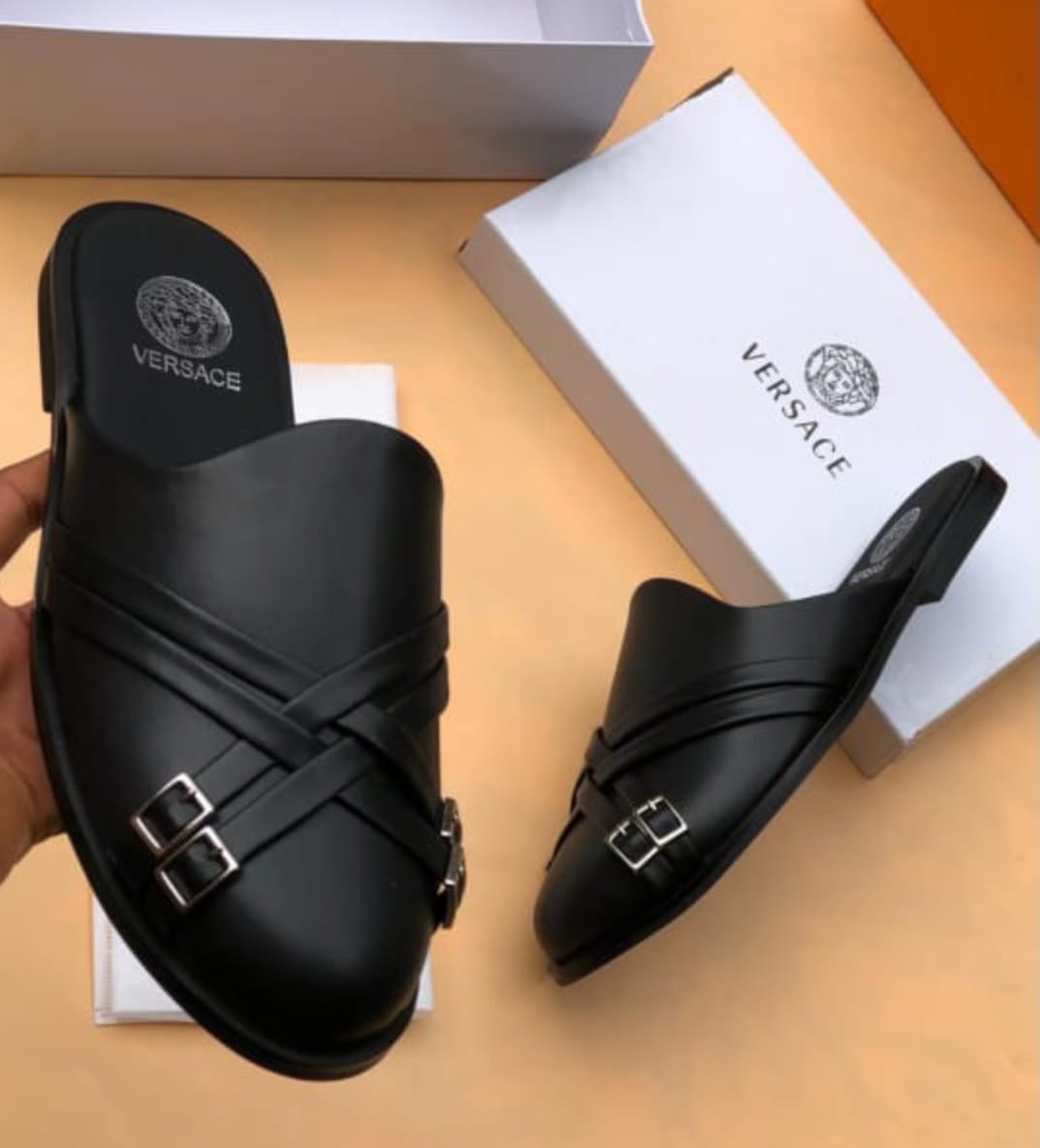 VERSACE men’s dress shoes