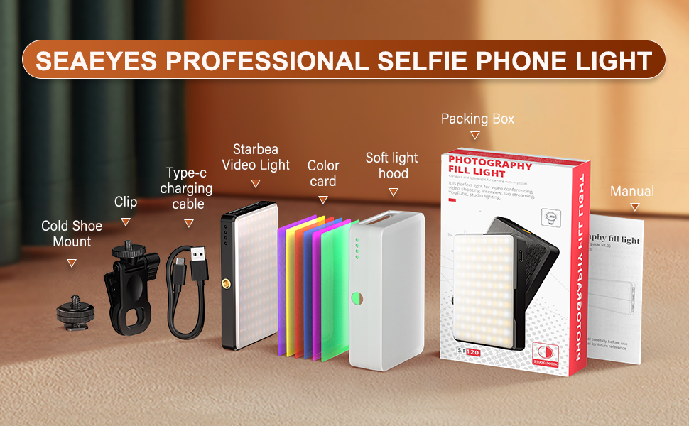 ST 120 Photography Fill Light